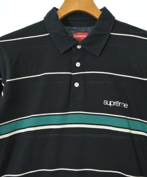 Supreme（シュプリーム）ポロシャツ 黒 サイズ:M メンズ/2200642441126