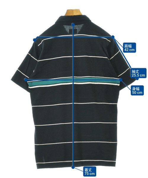 Supreme（シュプリーム）ポロシャツ 黒 サイズ:M メンズ/2200642441126