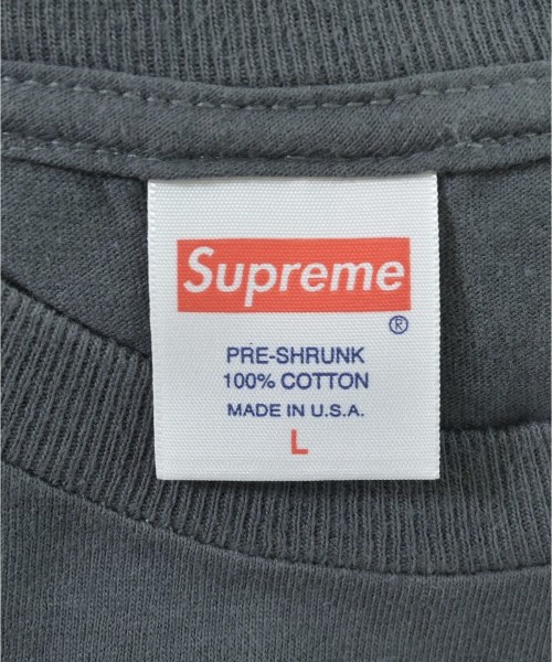 Supreme（シュプリーム）Tシャツ・カットソー グレー サイズ:L メンズ/2200642483041