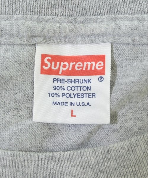 Supreme（シュプリーム）Tシャツ・カットソー グレー サイズ:L メンズ/2200642483058