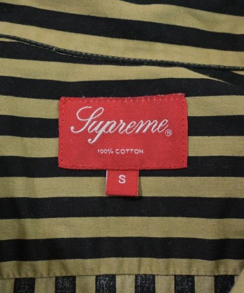 Supreme（シュプリーム）カジュアルシャツ ベージュ サイズ:S メンズ/2200642928030