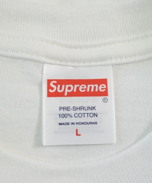 Supreme（シュプリーム）Tシャツ・カットソー 白 サイズ:L メンズ/2200642939029