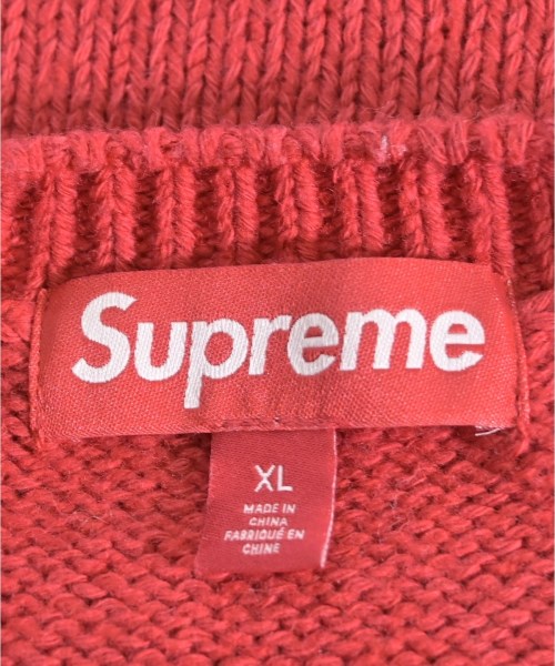 Supreme（シュプリーム）ニット・セーター 赤 サイズ:XL メンズ/2200642942012