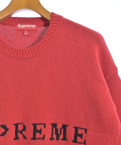 Supreme（シュプリーム）ニット・セーター 赤 サイズ:XL メンズ/2200642942012