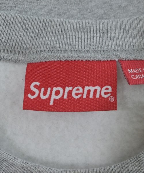 Supreme（シュプリーム）スウェット グレー サイズ:S メンズ/2200643099029