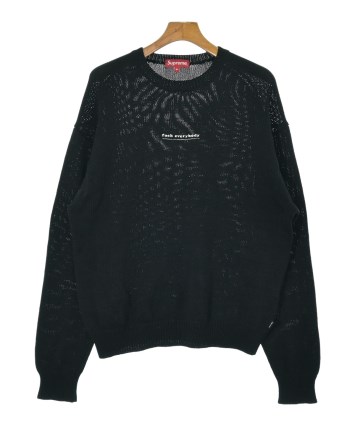 Supreme ニット　Mサイズ Supreme（シュプリーム）ニット・セーター 黒 サイズ:M メンズ