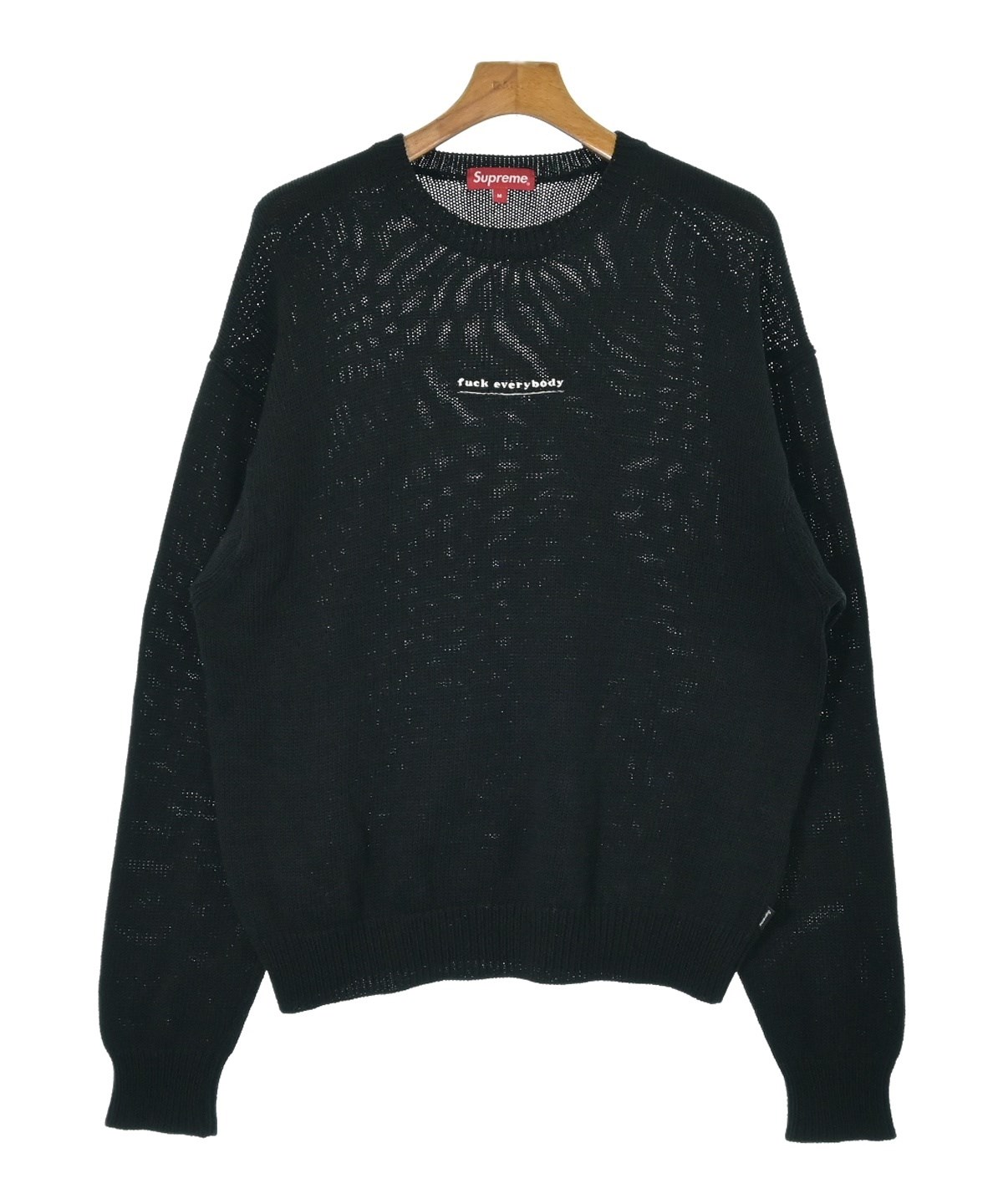 Supreme（シュプリーム）ニット・セーター 黒 サイズ:M メンズ