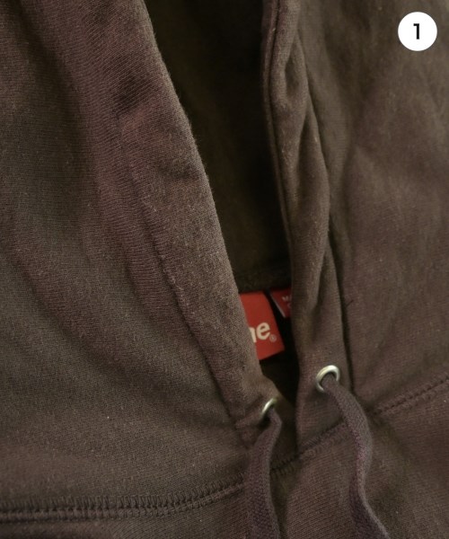 Supreme（シュプリーム）パーカー 茶 サイズ:L メンズ/2200643295018