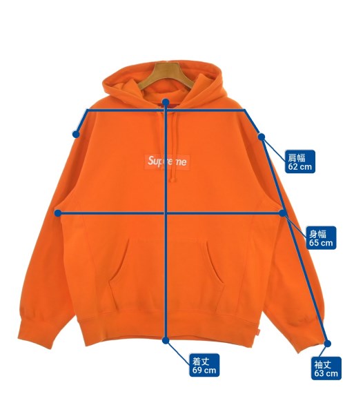 Supreme（シュプリーム）パーカー オレンジ サイズ:L メンズ/2200643295025