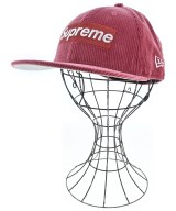 Supreme（シュプリーム）キャップ ピンク サイズ:7 3/8(58.7cm) メンズ/2200636452060