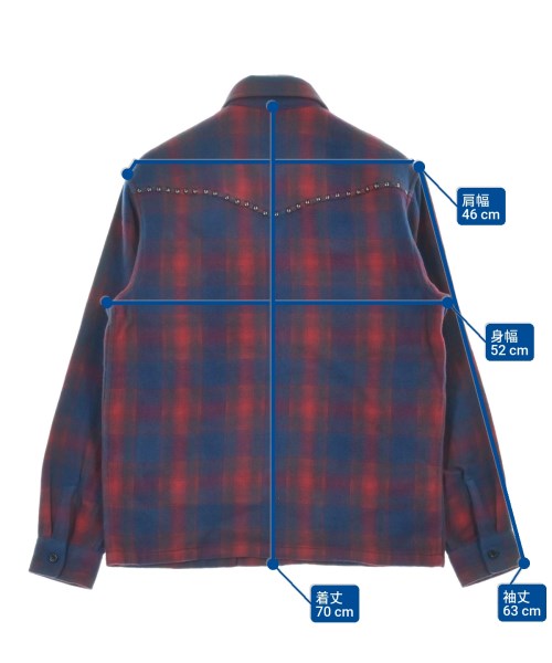 Supreme（シュプリーム）カジュアルシャツ 青 サイズ:S メンズ/2200642378026