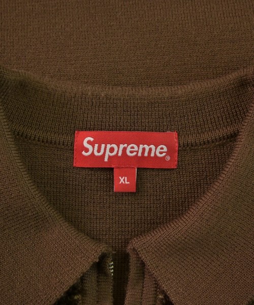 Supreme（シュプリーム）カーディガン 茶 サイズ:XL メンズ/2200643554061