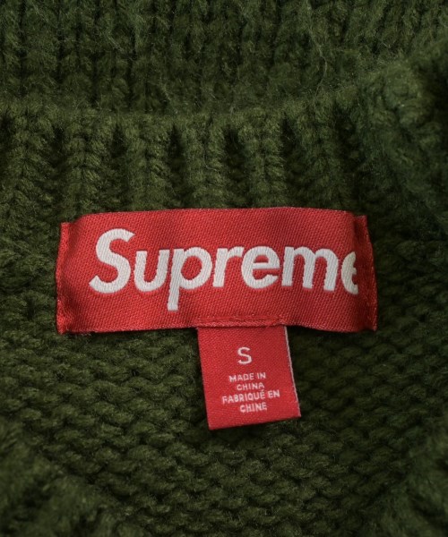 Supreme（シュプリーム）ニット・セーター カーキ サイズ:S メンズ/2200643624023