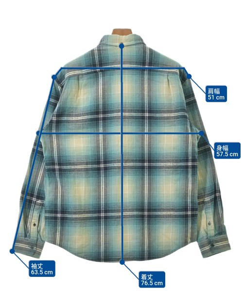 Supreme（シュプリーム）カジュアルシャツ 紺 サイズ:M メンズ/2200643720060