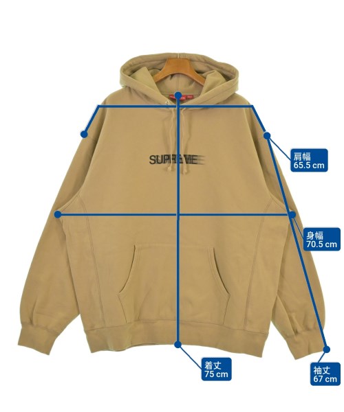 Supreme（シュプリーム）パーカー ベージュ サイズ:XXL メンズ/2200634966019