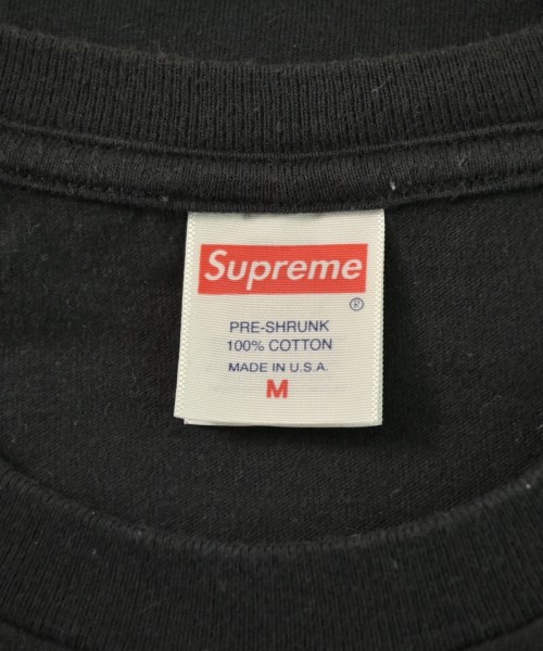 Supreme（シュプリーム）Tシャツ・カットソー 黒 サイズ:M メンズ/2200643915091