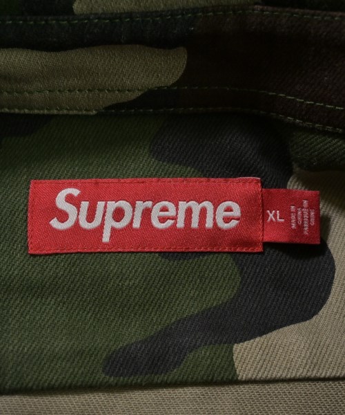 Supreme（シュプリーム）カジュアルシャツ カーキ サイズ:XL メンズ/2200644019026