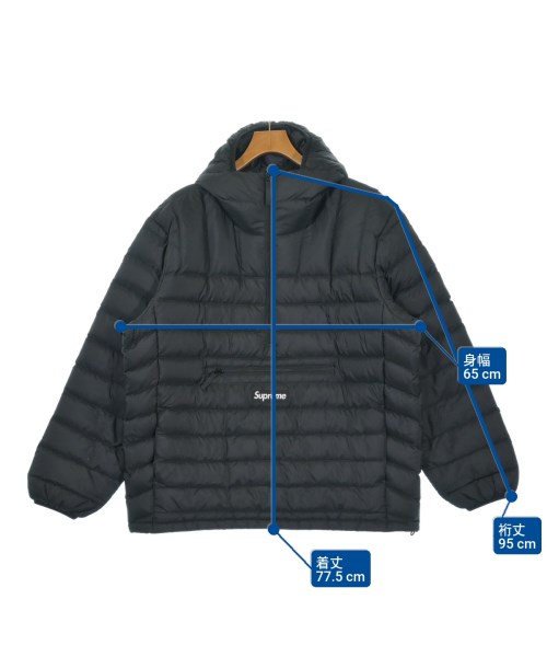 Supreme（シュプリーム）ダウンジャケット/ダウンベスト 黒 サイズ:L メンズ/2200644077026