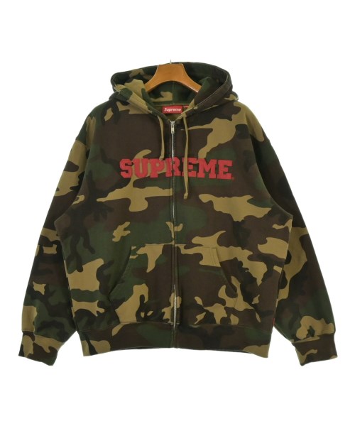 Supreme(シュプリーム)パーカー カーキ サイズ:L/2200644077033