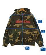 Supreme（シュプリーム）パーカー カーキ サイズ:L メンズ/2200644077033