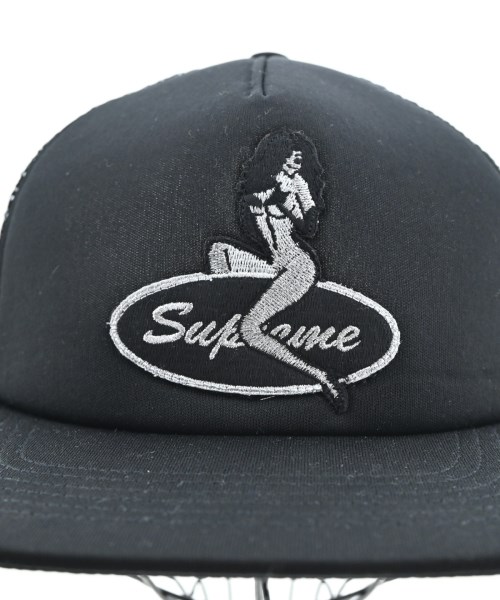 Supreme（シュプリーム）キャップ 黒 サイズ:- メンズ/2200644077071
