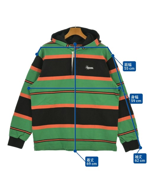Supreme（シュプリーム）パーカー 緑 サイズ:M メンズ/2200635587015