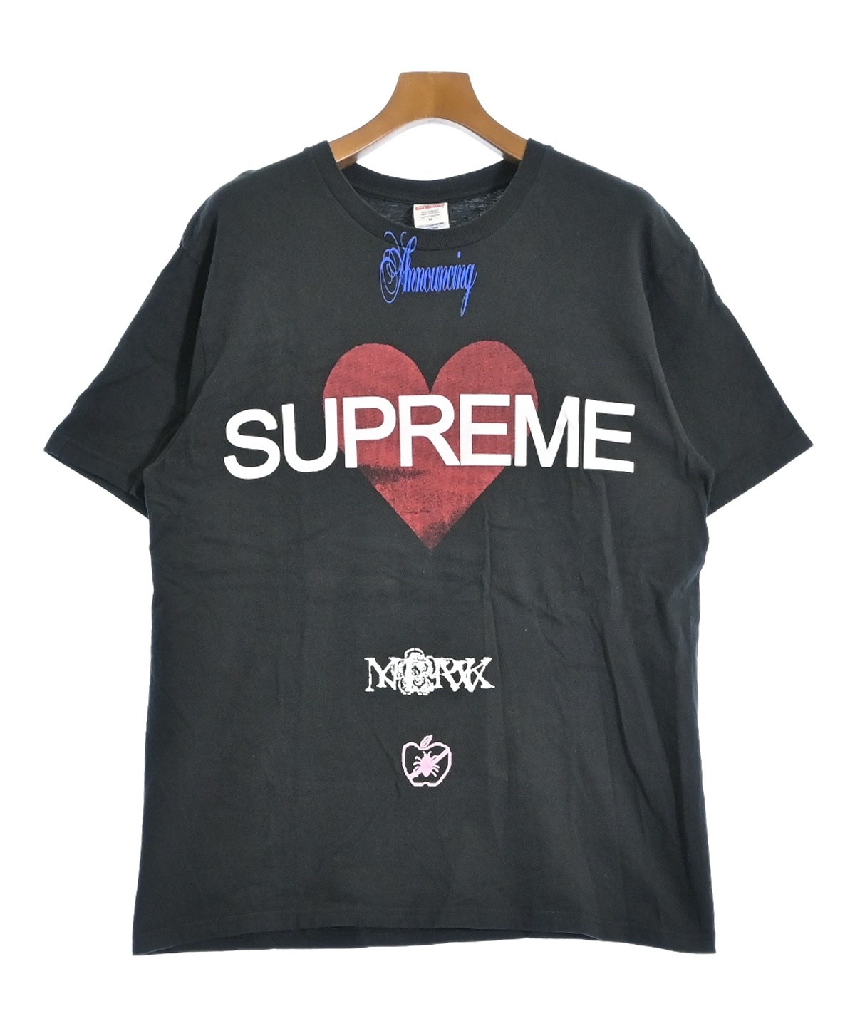 Supreme（シュプリーム）Tシャツ・カットソー 黒 サイズ:M メンズ