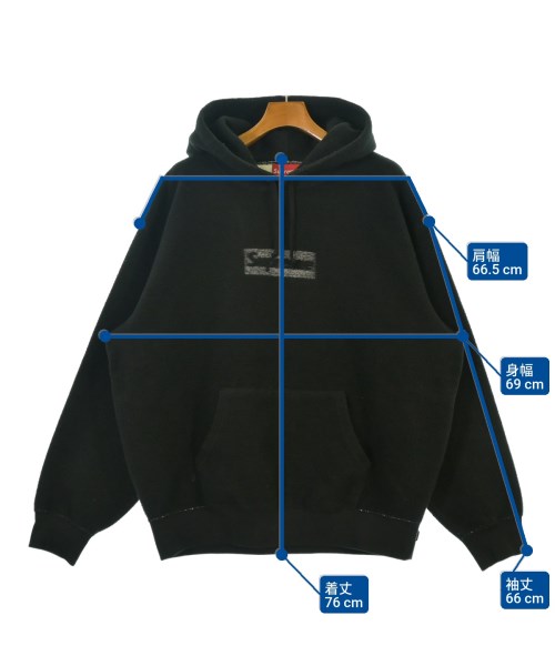 Supreme（シュプリーム）パーカー 黒 サイズ:L メンズ/2200643801165