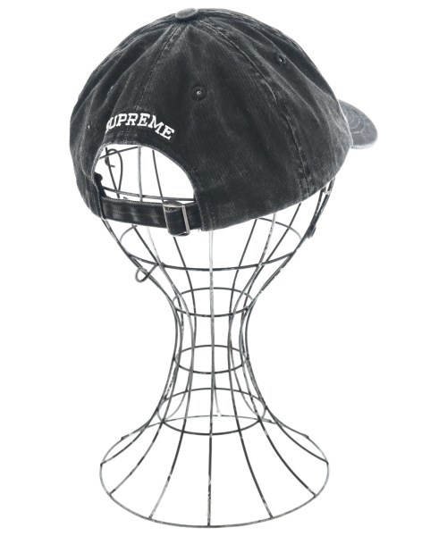Supreme（シュプリーム）キャップ 黒 サイズ:- メンズ/2200643801189