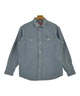 Supreme（シュプリーム）カジュアルシャツ 紺 サイズ:M メンズ/2200644231015