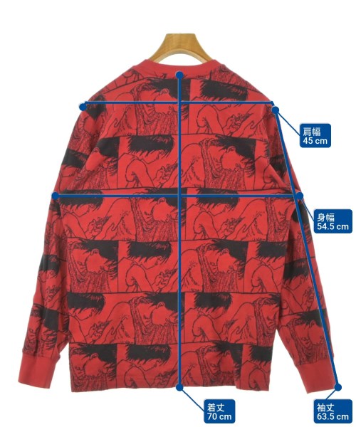 Supreme（シュプリーム）Tシャツ・カットソー 赤 サイズ:M レディース/2200644286039