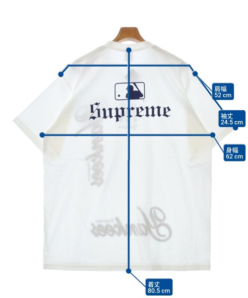 Supreme（シュプリーム）Tシャツ・カットソー 白 サイズ:XL メンズ/2200644787079
