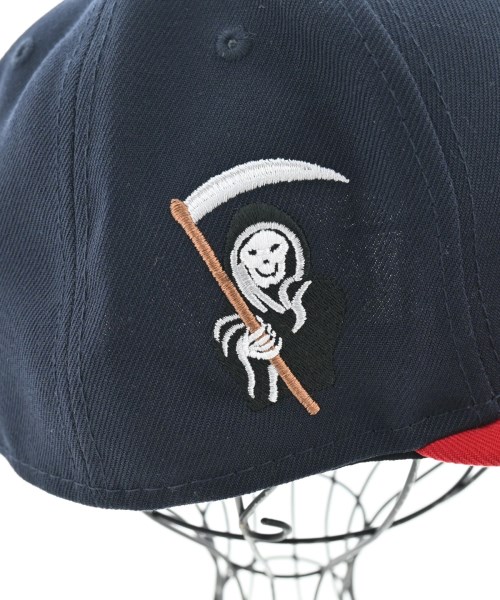 Supreme（シュプリーム）キャップ 紺 サイズ:61.5cm メンズ/2200644787093