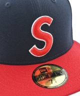 Supreme（シュプリーム）キャップ 紺 サイズ:61.5cm メンズ/2200644787093