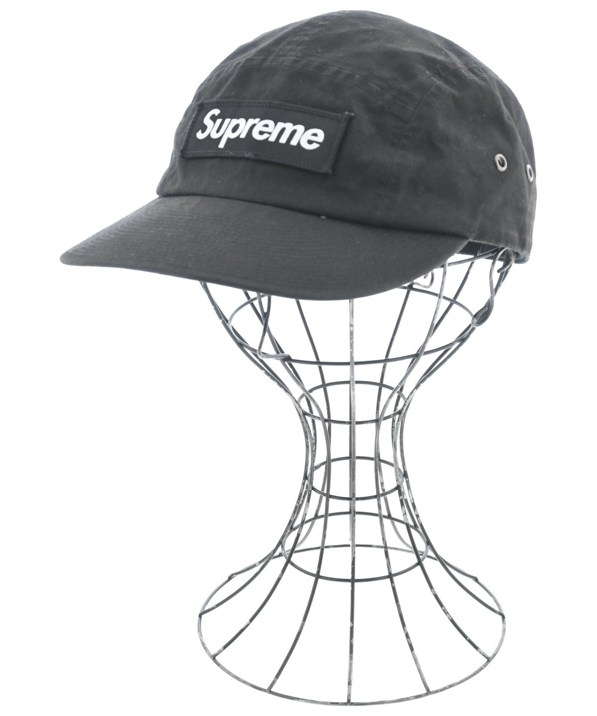 Supreme（シュプリーム）キャップ 黒 サイズ:- メンズ