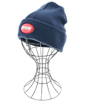 Supreme（シュプリーム）ニットキャップ・ビーニー 紺 サイズ:- メンズ