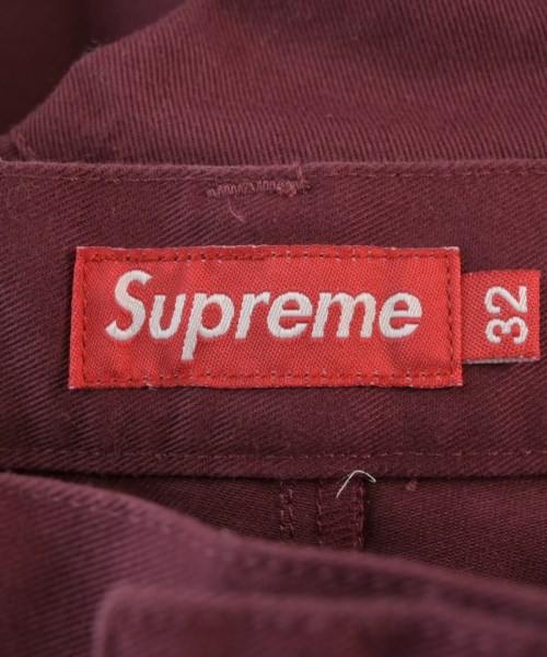 Supreme（シュプリーム）チノパン 赤 サイズ:32(L位) メンズ/2200539092042