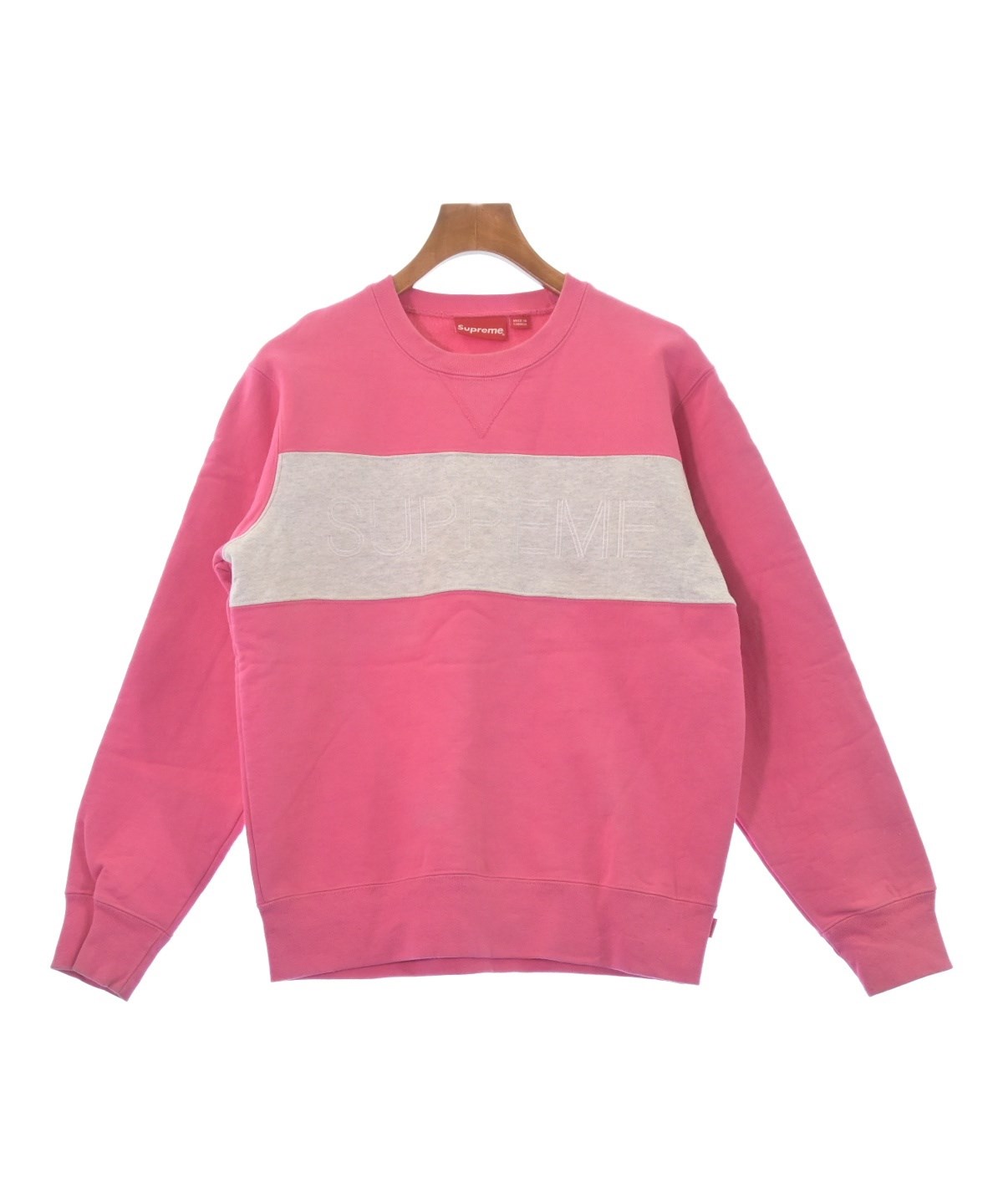 Supreme（シュプリーム）スウェット ピンク サイズ:S メンズ