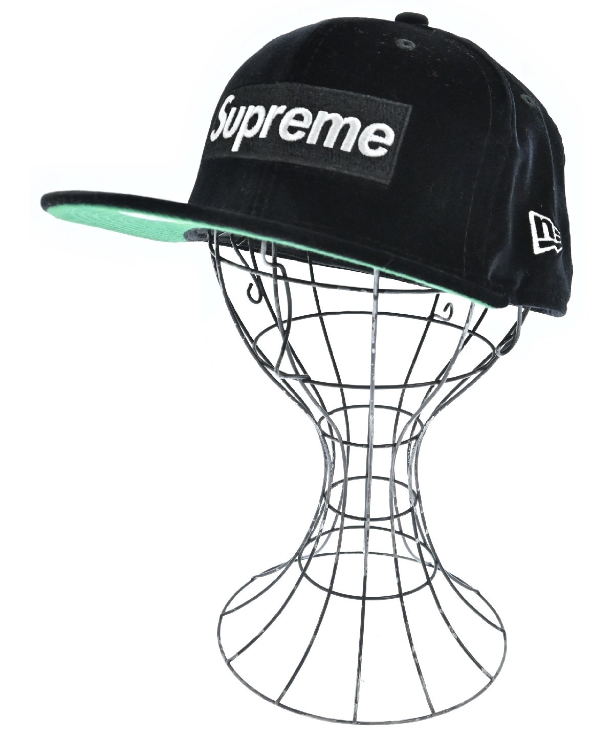 シュプリーム　キャップ　supreme正規品 Supreme（シュプリーム）キャップ 黒 サイズ:7.5 メンズ