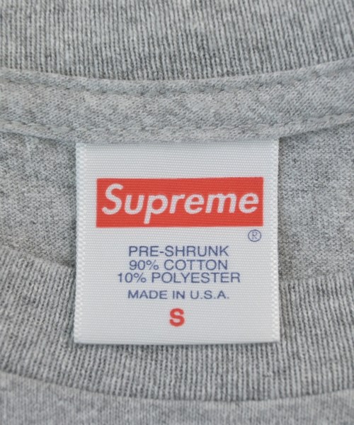 Supreme（シュプリーム）Tシャツ・カットソー グレー サイズ:S メンズ/2200540924196