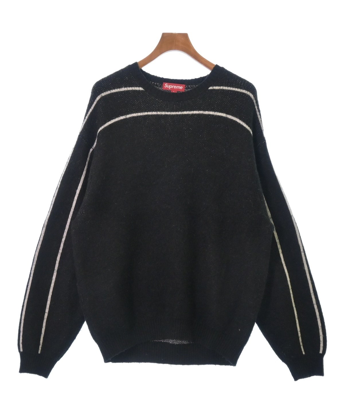 Supreme（シュプリーム）ニット・セーター 黒 サイズ:L メンズ