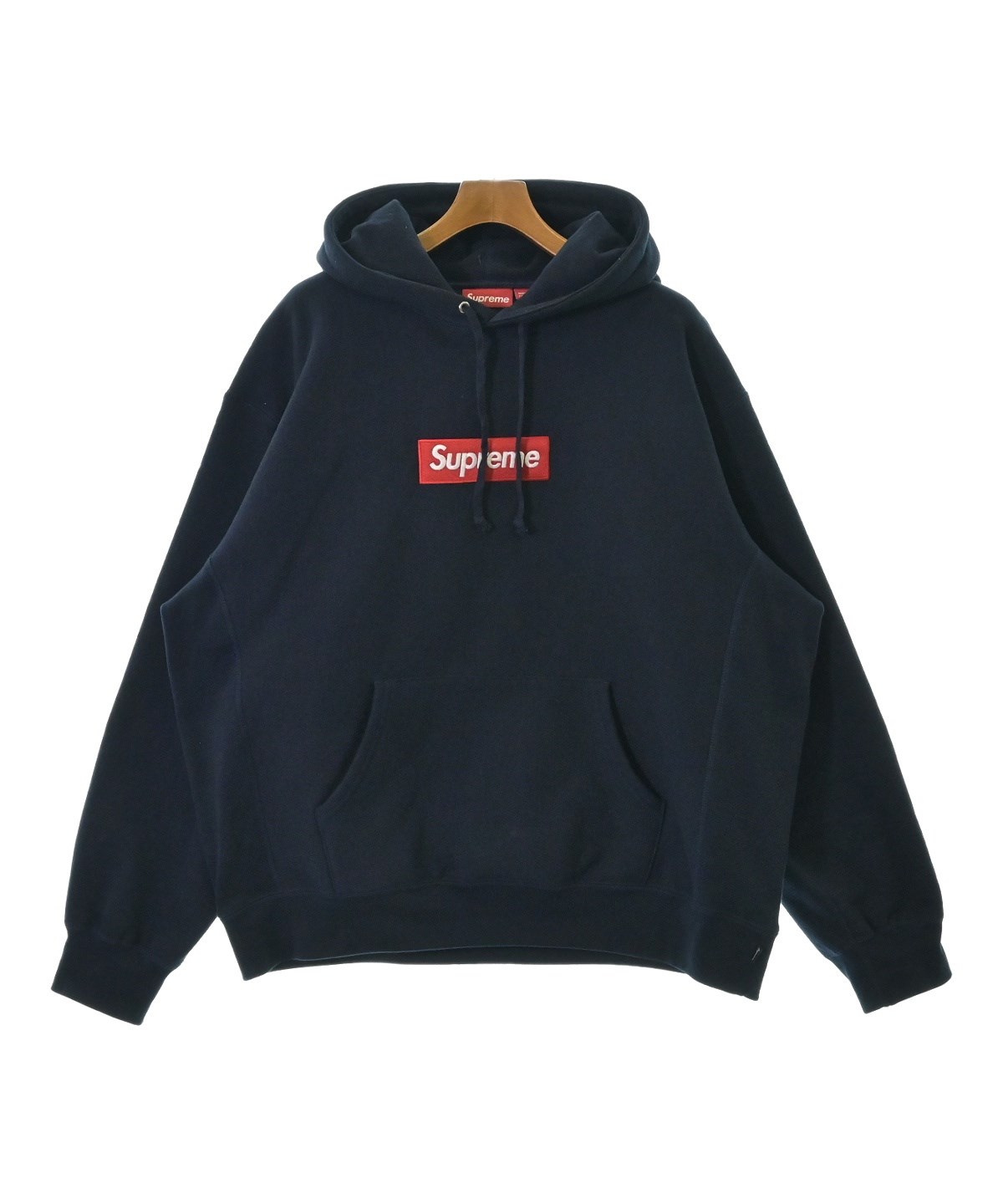 Supreme（シュプリーム）パーカー 紺 サイズ:XL メンズ