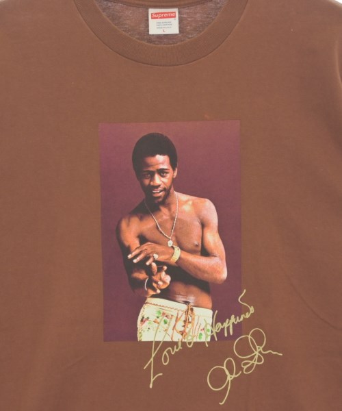 Supreme（シュプリーム）Tシャツ・カットソー 茶 サイズ:L メンズ/2200543400062