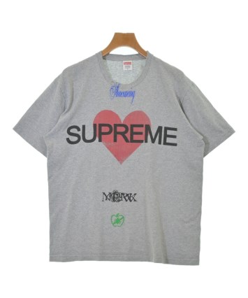 Supreme（シュプリーム）Tシャツ・カットソー グレー サイズ:M