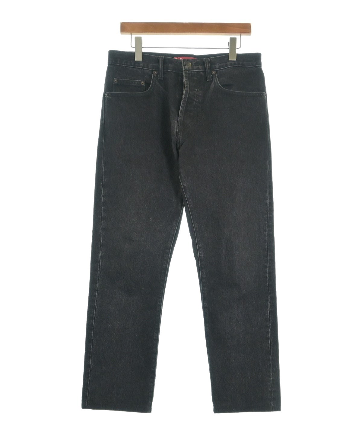 Supreme（シュプリーム）デニムパンツ 黒 サイズ:32(L位) メンズ