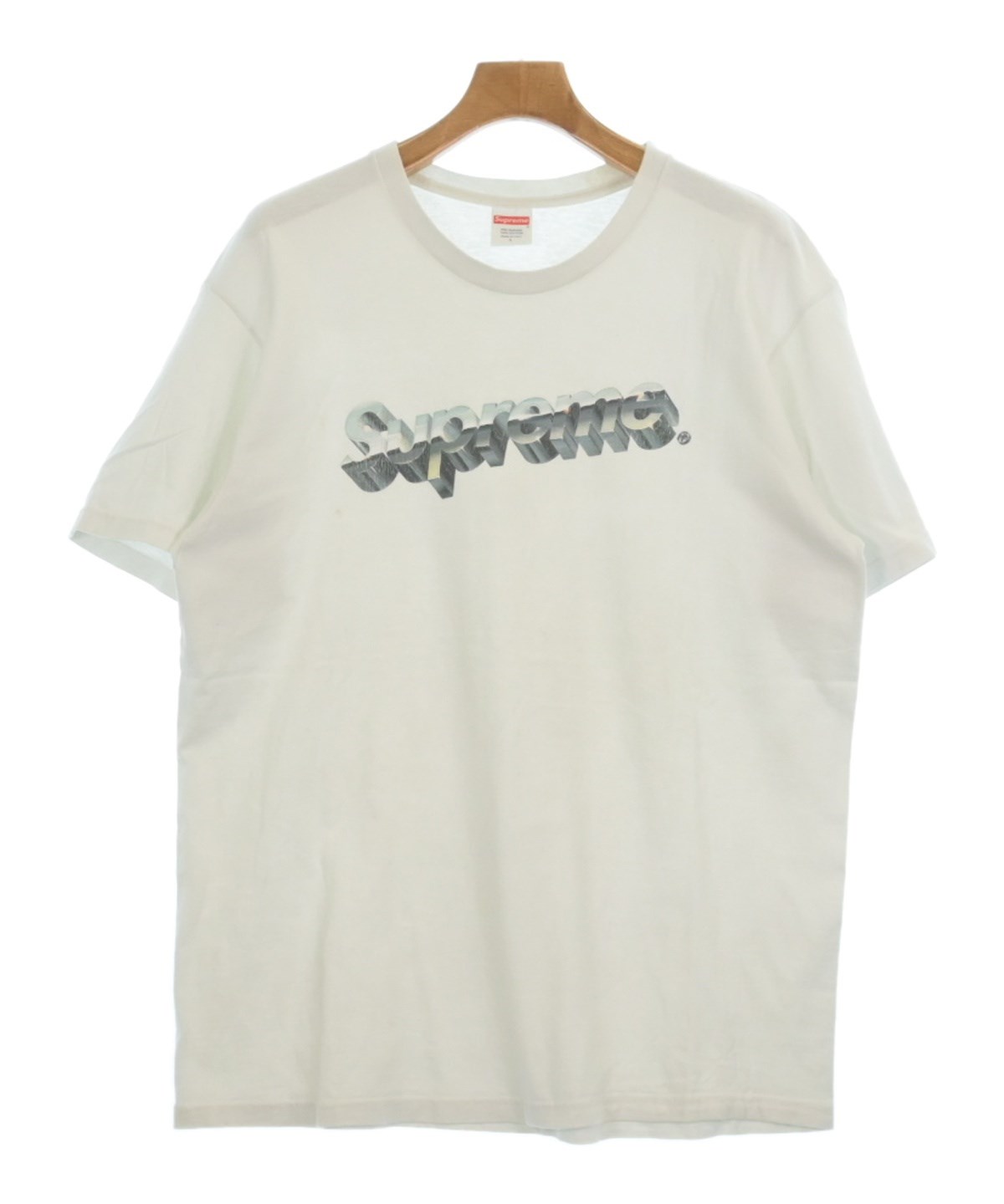 Supreme（シュプリーム）Tシャツ・カットソー 白 サイズ:L メンズ