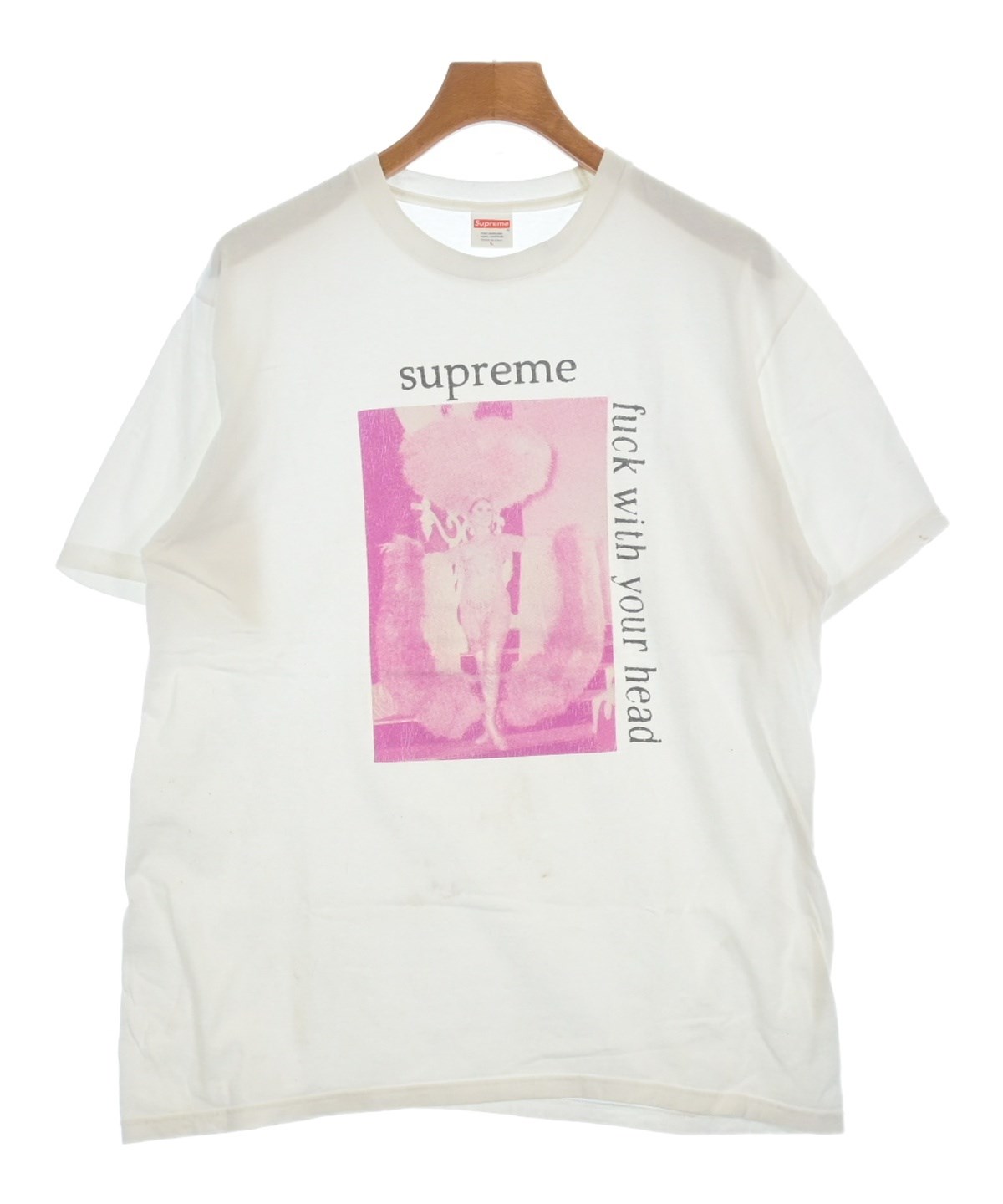 Supreme（シュプリーム）Tシャツ・カットソー 白 サイズ:L メンズ