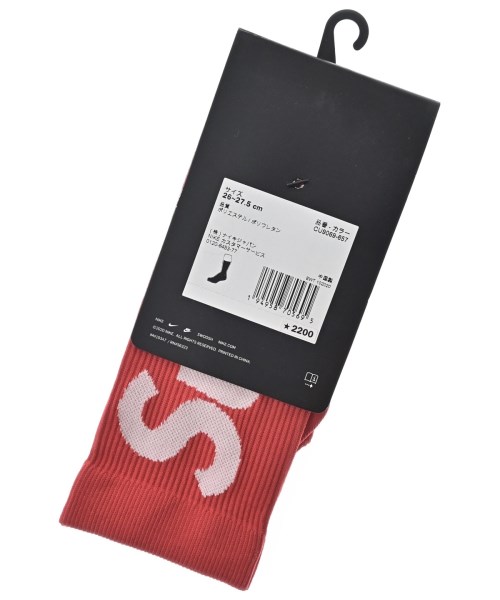 Supreme（シュプリーム）小物類（その他） 赤 サイズ:26-27.5 メンズ/2200600129158