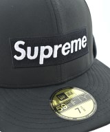 Supreme（シュプリーム）キャップ 黒 サイズ:58.7cm メンズ/2200524660058