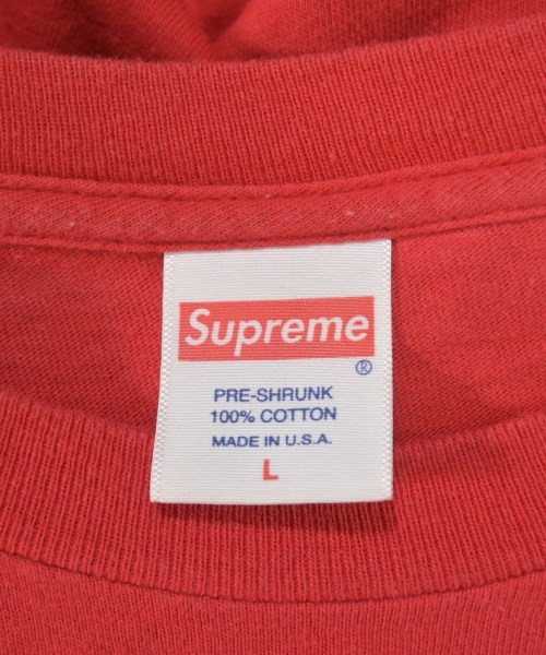 Supreme（シュプリーム）Tシャツ・カットソー 赤 サイズ:L メンズ/2200531826072
